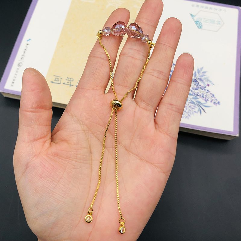Süß Moderner Stil Klassischer Stil Kristall Kupfer Perlen Handgemacht Wassertropfen Armbänder