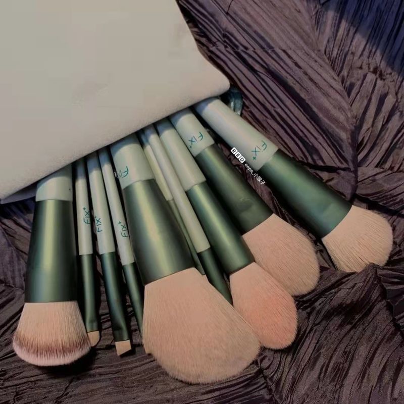 Casual Artificial Fiber Plastic Handgrip Makeup Brushes 1 Set