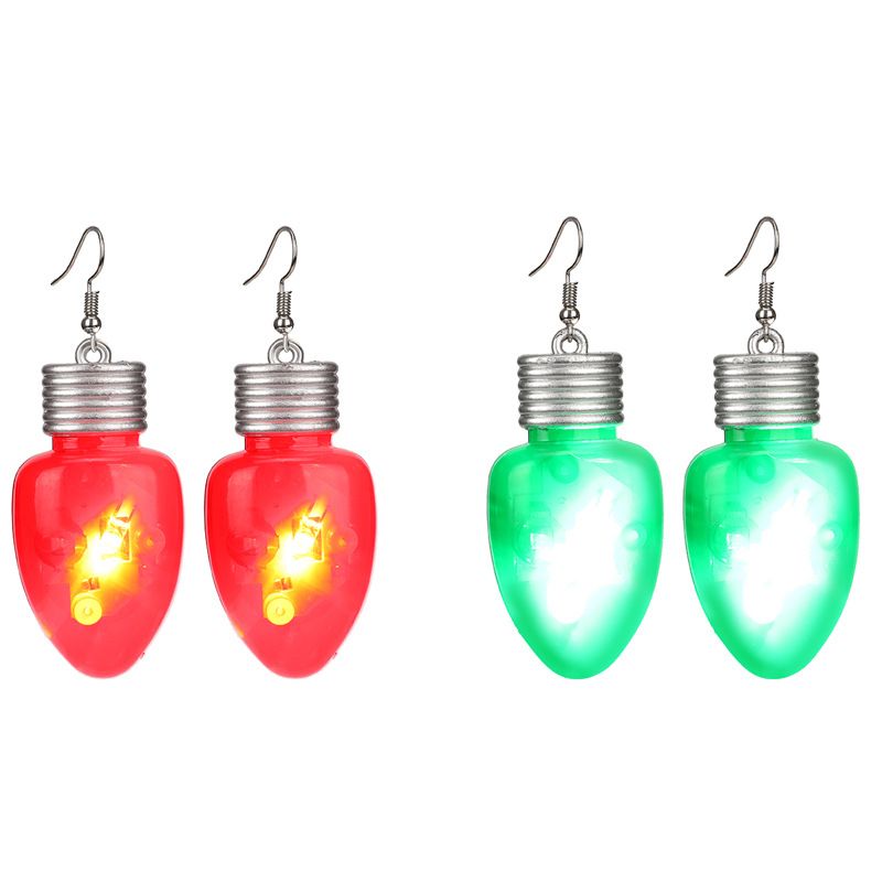 1 Pair Original Design Solid Color Plastic Drop Earrings
