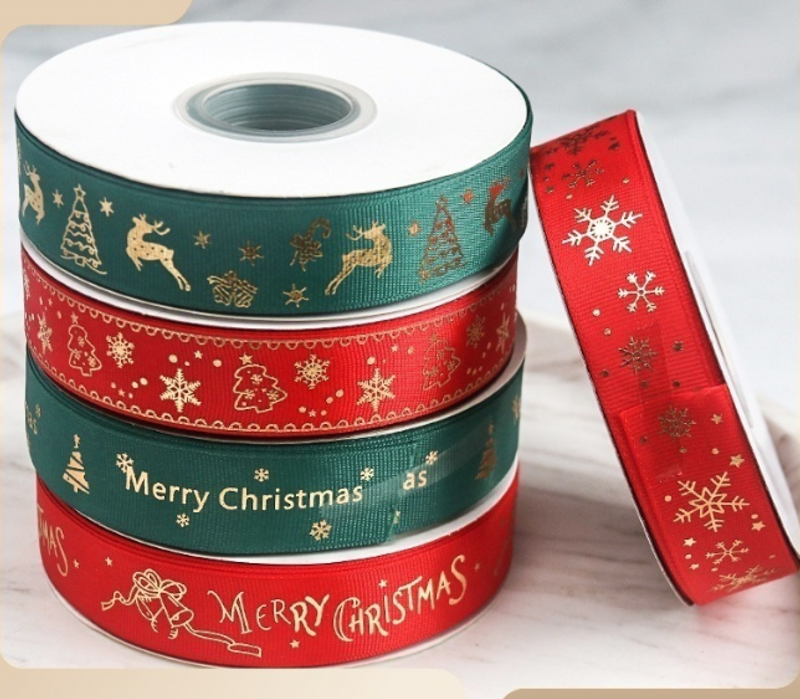 Christmas Cute Cartoon Ribbon Daily Party Gift Wrapping Supplies