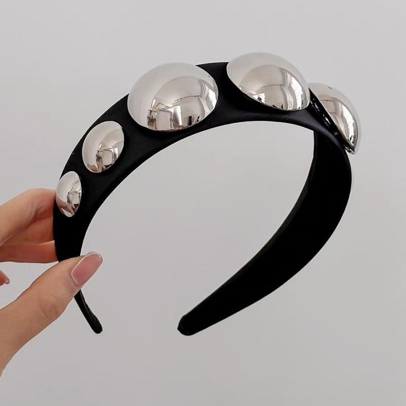 Simple Style Classic Style Color Block Plastic Cloth Handmade Hair Band