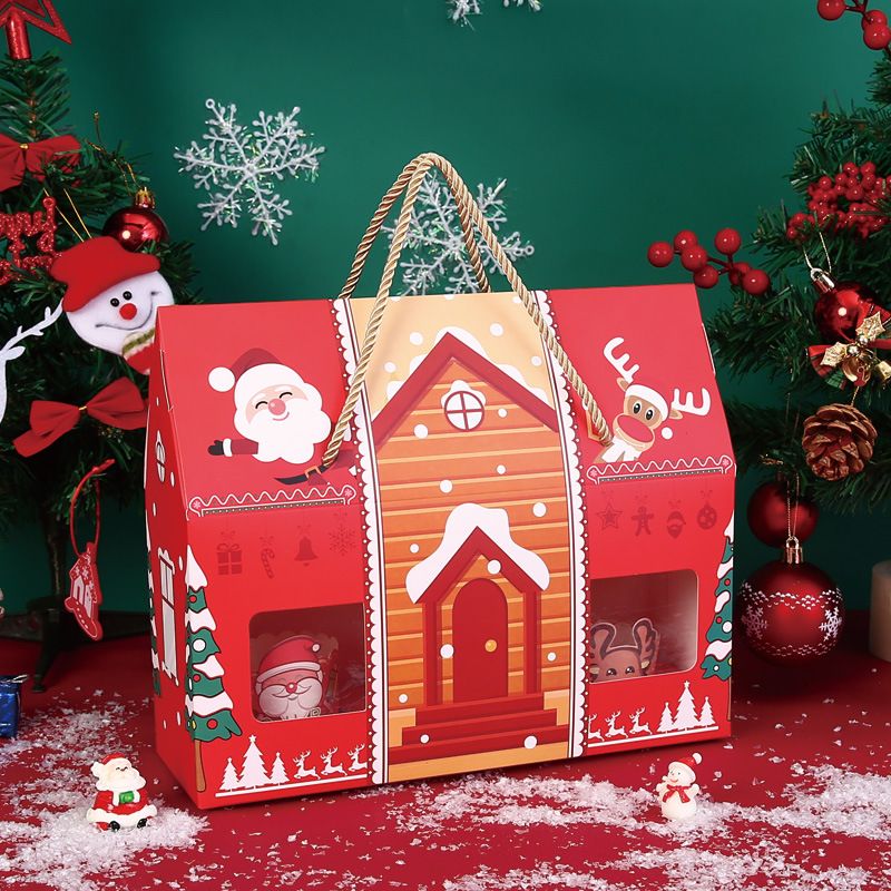 Christmas Cartoon Style Cartoon Paper Card Party Gift Bags