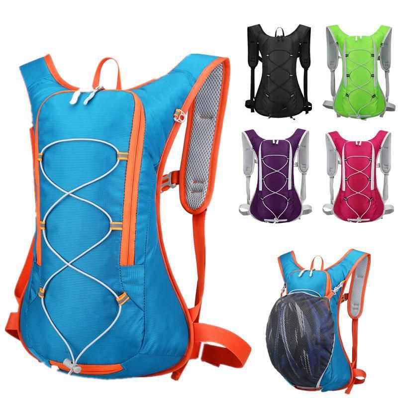 Waterproof Solid Color Casual Travel Sports Hiking Backpack