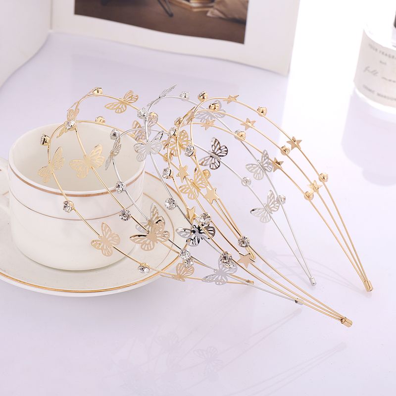 Women's Fairy Style Simple Style Butterfly Alloy Hair Band