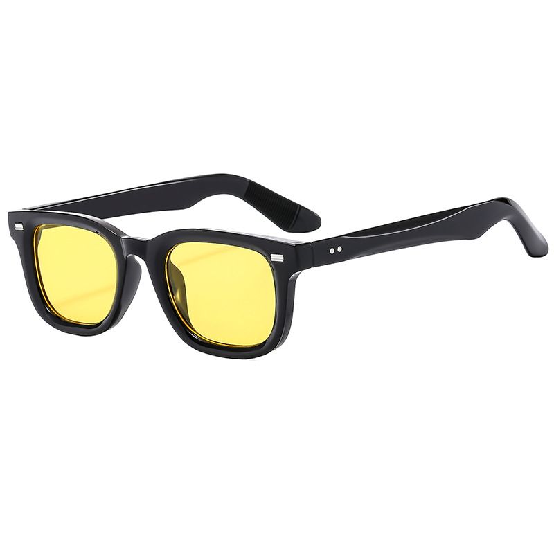 Simple Style Commute Color Block Pc Square Full Frame Women's Sunglasses