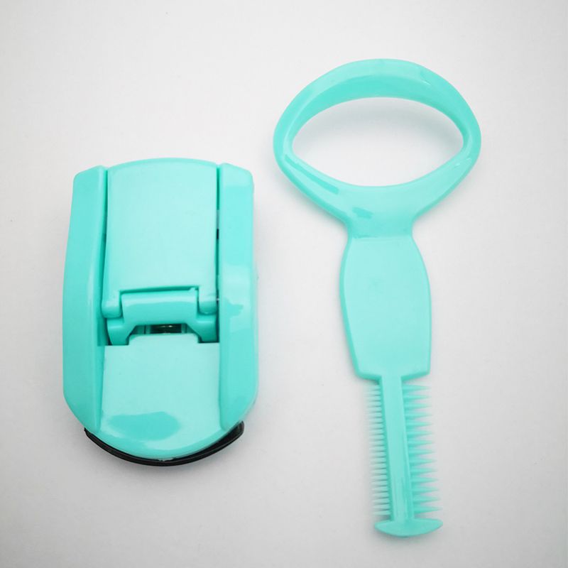 Simple Style Solid Color Plastic Eyelash Curler 1 Set