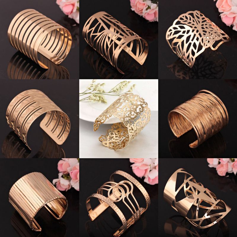 Basic Classic Style Solid Color Alloy Plating Women's Bangle