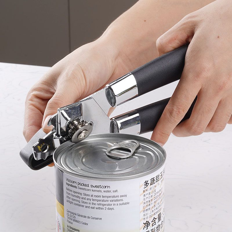 Classic Style Solid Color Stainless Steel Can Openers 1 Piece