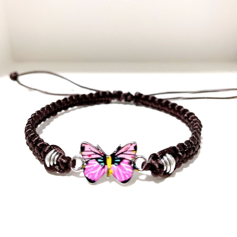 Style Simple Papillon Alliage Placage Coupler Bracelets