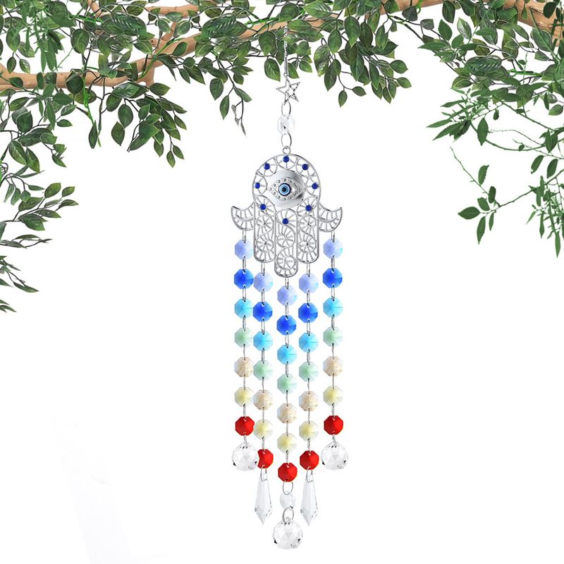 Pastoral Devil's Eye Artificial Crystal Wind Chime Artificial Decorations