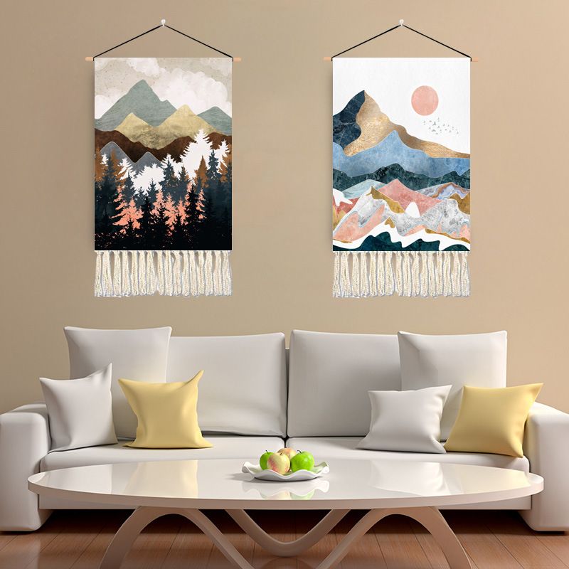 Casual Landscape Polyester Tapestry Wall Art