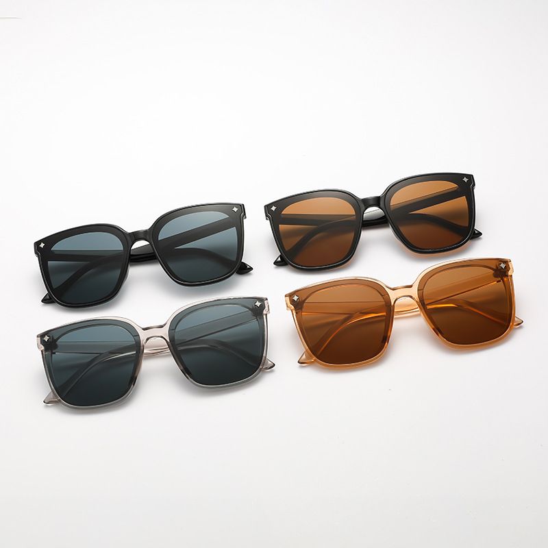 Retro Geometric Pc Square Full Frame Women's Sunglasses