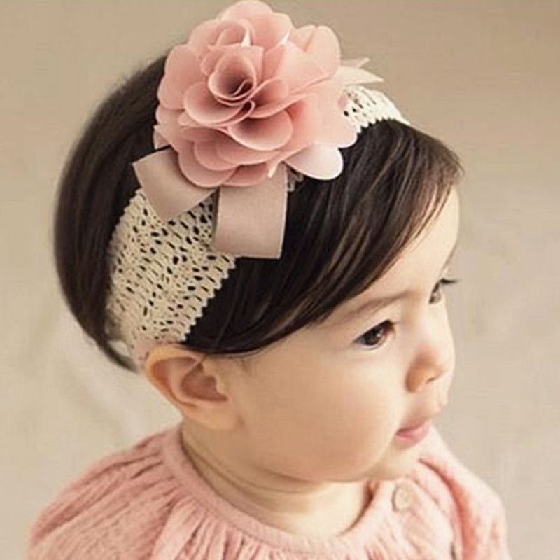 Simple Style Commute Flower Cloth Patchwork Hair Band