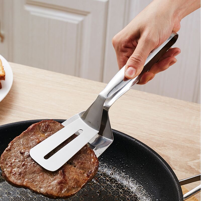 Simple Style Solid Color Stainless Steel Bbq Spatula 1 Piece
