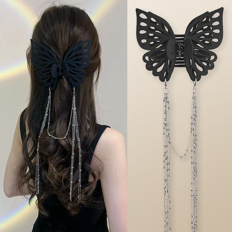 Women's Casual Streetwear Butterfly Arylic Synthetics Hair Claws