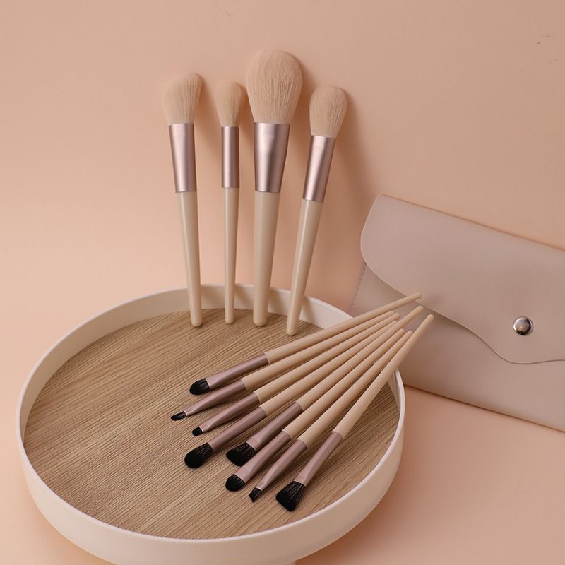 Elegant Plastic Plastic Handle Makeup Brushes 1 Set