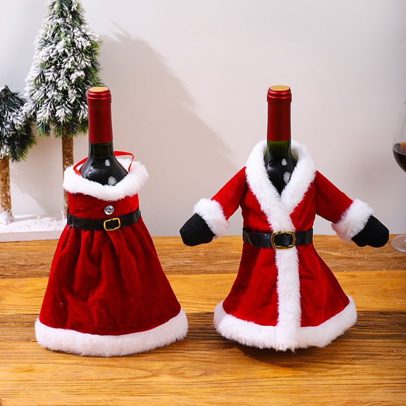 Christmas Cartoon Style Pastoral Christmas Dress Cloth Family Gathering Party Festival Decorative Props