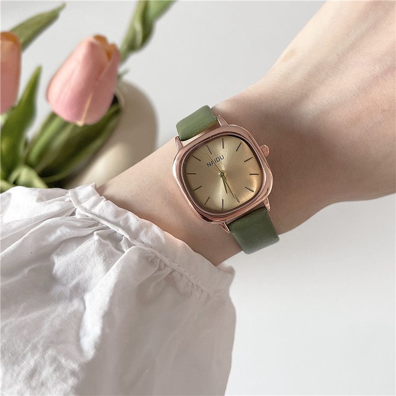 Casual Color Block Quartz Women's Watches