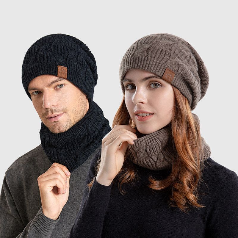 Unisex Simple Style Stripe Wool Cap