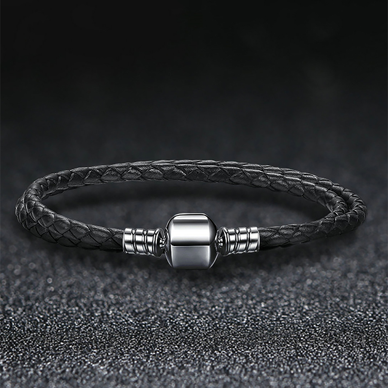 Simple Style Square Sterling Silver Plating Silver Plated Women's Bracelets