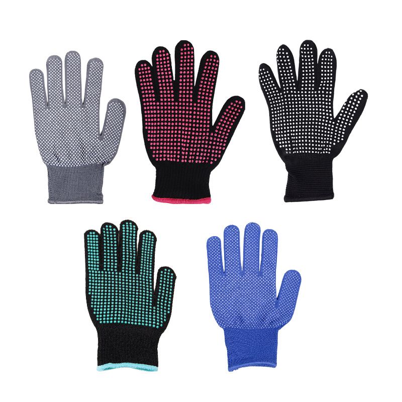 Klassischer Stil Einfarbig Polyester Baumwolle Kieselgel Isolierte Handschuhe 1 Stück