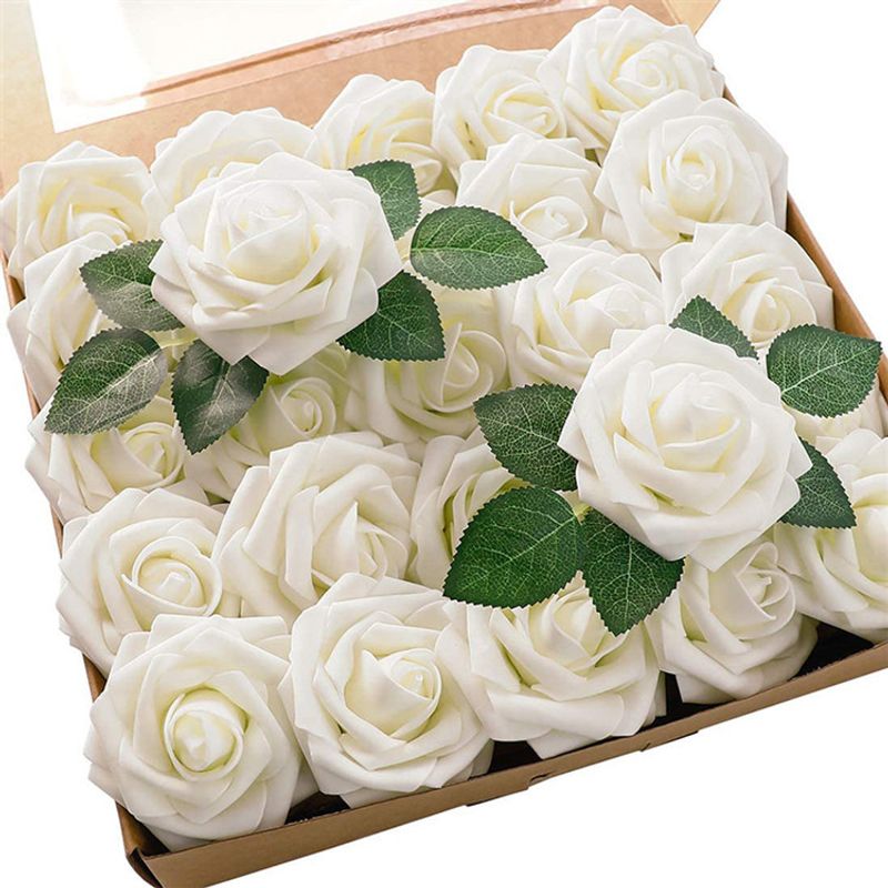 Romantique Fleur Mousse De Pe Pendre La Crémaillère Date D'anniversaire