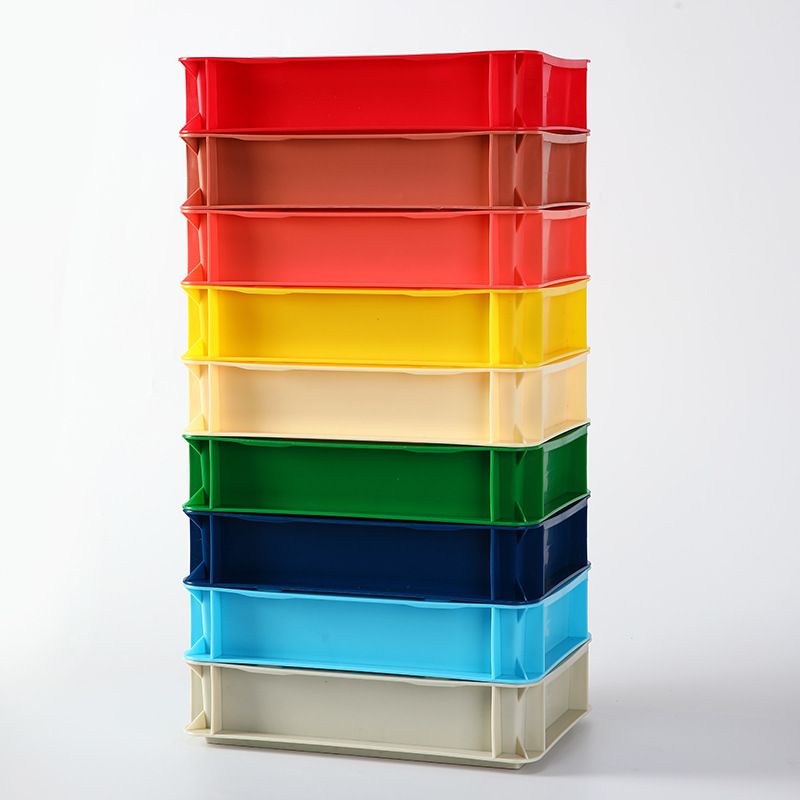 Casual Solid Color Plastic Storage Basket