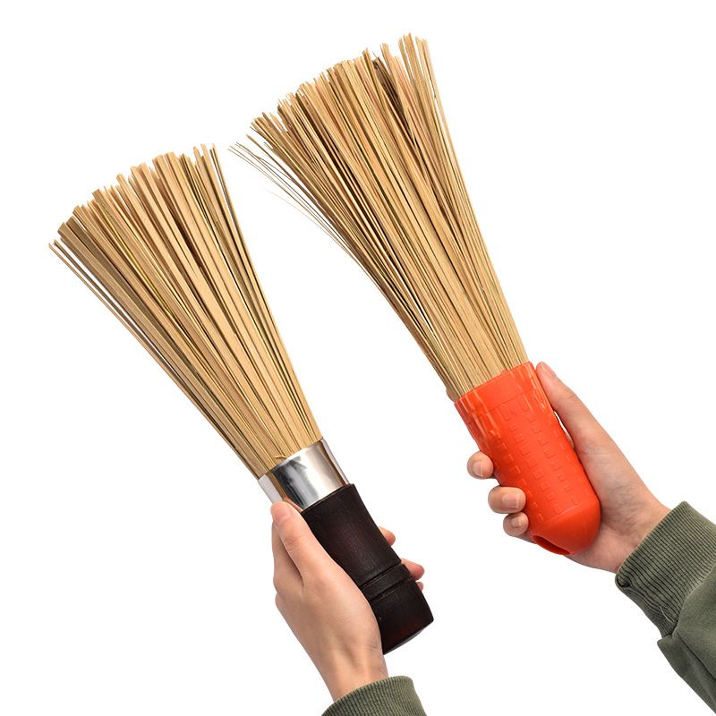 Casual Solid Color Bamboo Cleaning Brush 1 Piece