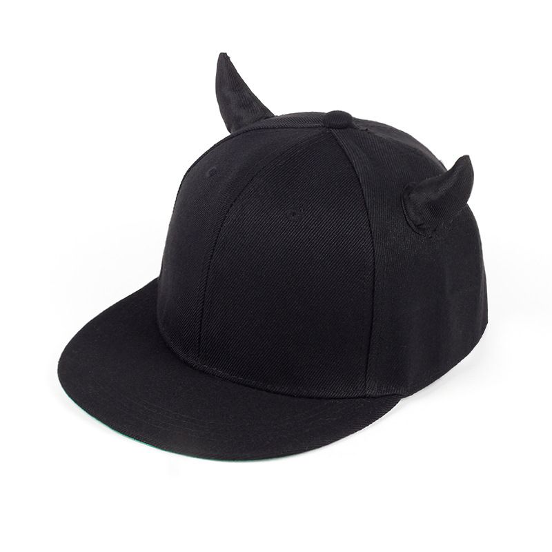 Unisex Casual Funny Solid Color Flat Eaves Baseball Cap