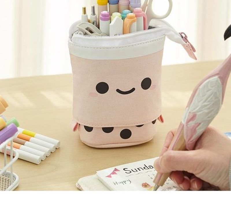 Cartoon Cloth School Korean Style Pencil Case