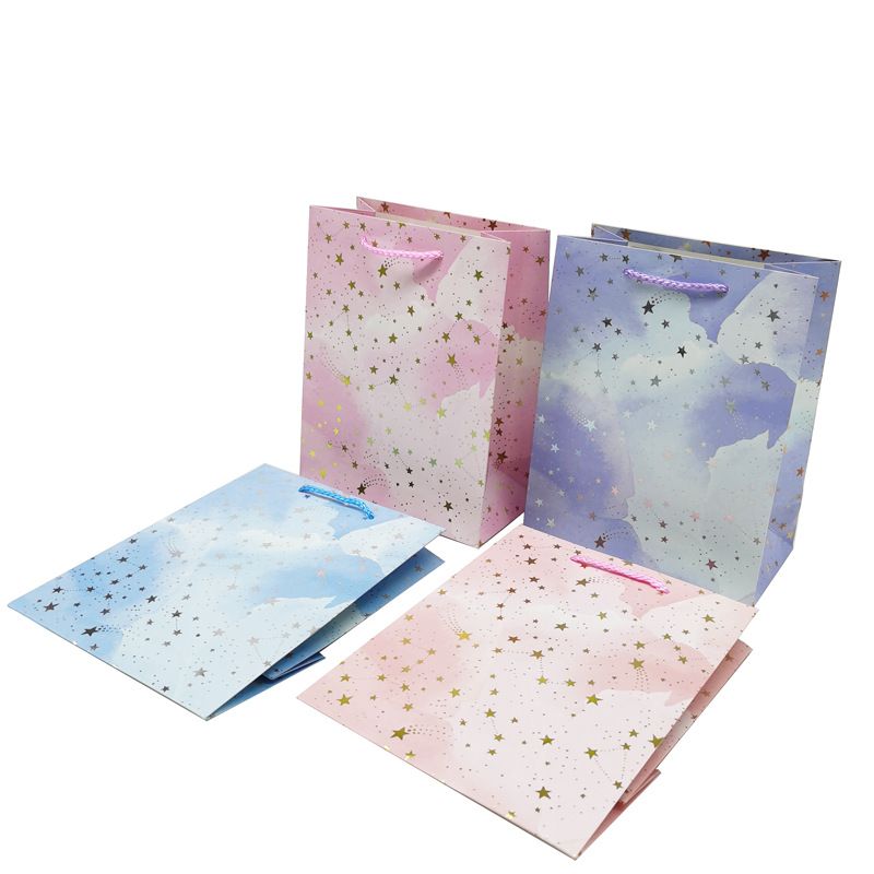 Casual Solid Color Paper Card Party Gift Bags
