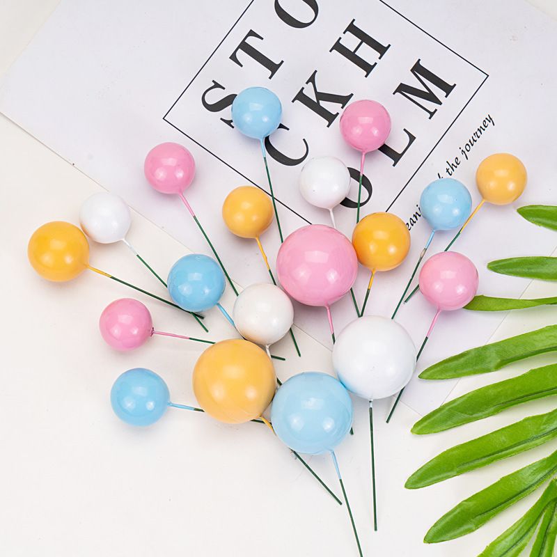 Cute Solid Color Foam Holiday Party Decorative Props