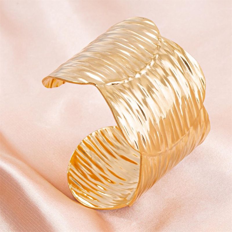 Ig Style Simple Style Solid Color Stainless Steel Plating 18k Gold Plated Bangle