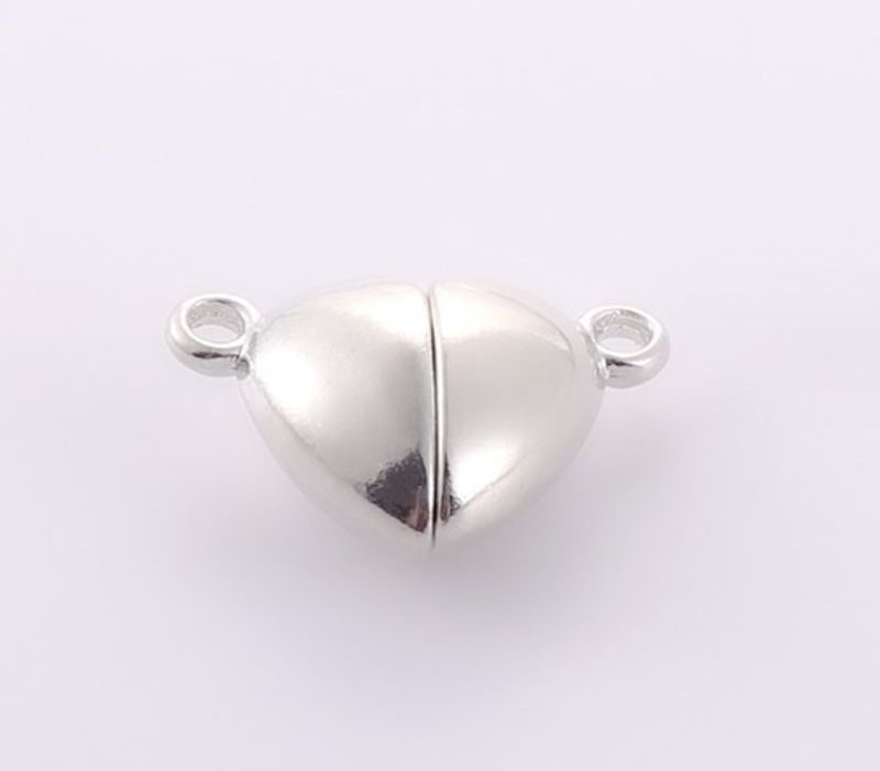 1 Piece Metal Heart Shape Pendant