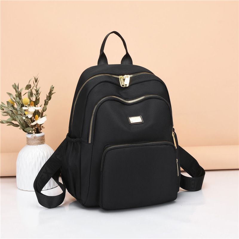 Solid Color Casual Travel Women's Backpack