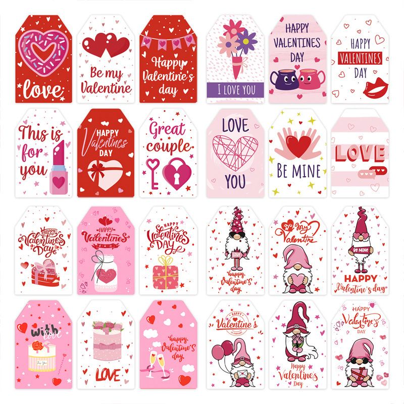 Valentine's Day Cute Sweet Letter Heart Shape Paper Wedding Party Listing