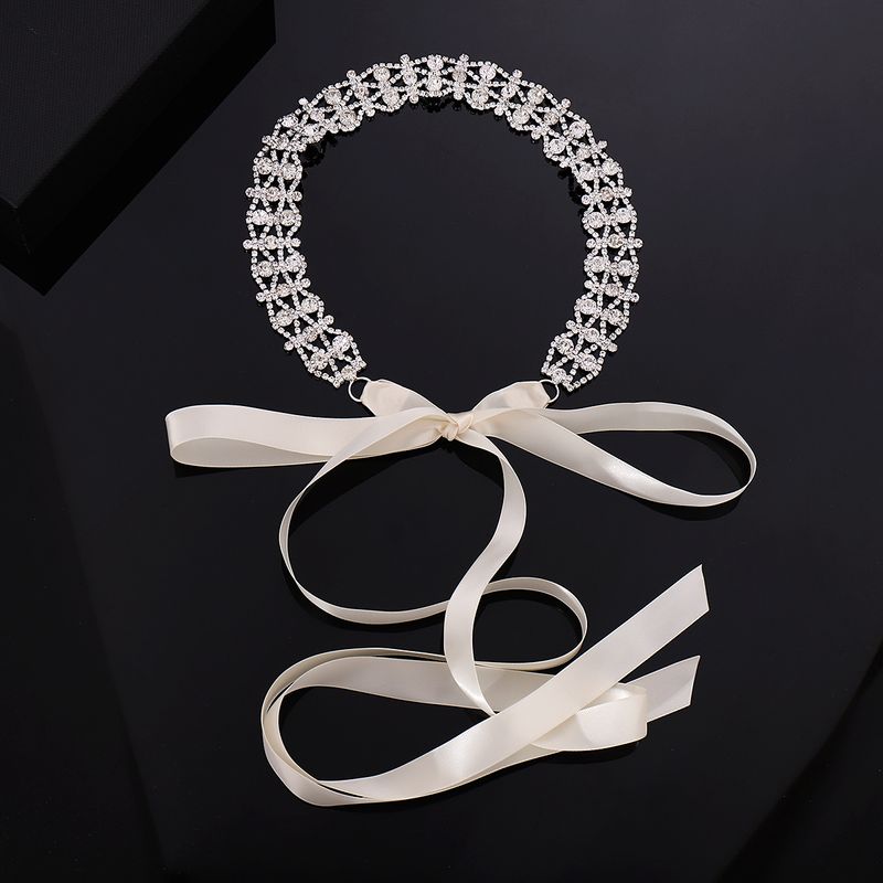 Fairy Style Solid Color Alloy Plating Women's Belt