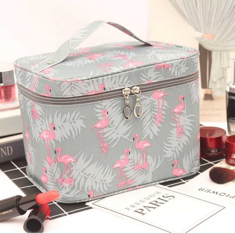 Cute Star Fruit Polyester Square Makeup Bags