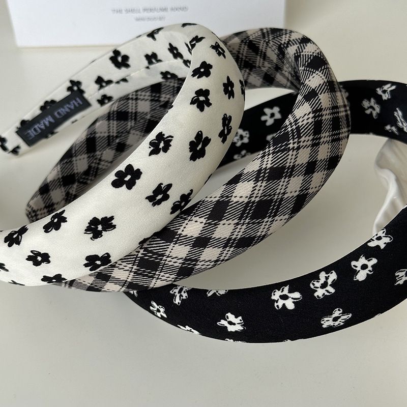 Simple Style Classic Style Flower Cloth Printing Hair Band