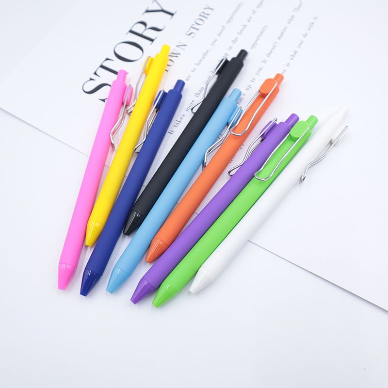 1 Stück Einfarbig Lernen Kunststoff Preppy-stil Kugelschreiber