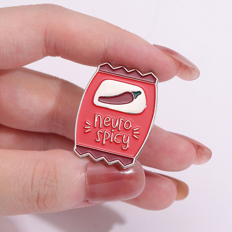 Simple Style Cartoon Letter Alloy Unisex Brooches