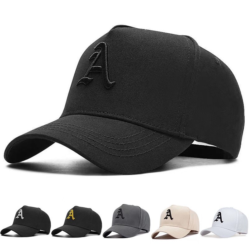 Men's Basic Simple Style Letter Embroidery Curved Eaves Baseball Cap