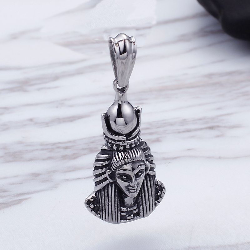 Hip-hop Retro Solid Color Titanium Steel Stoving Varnish Charms Jewelry Accessories