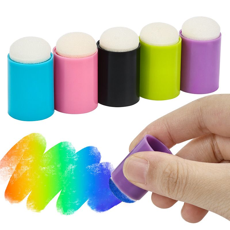 Simple Style Color Block Plastic Nail Tools 1 Set