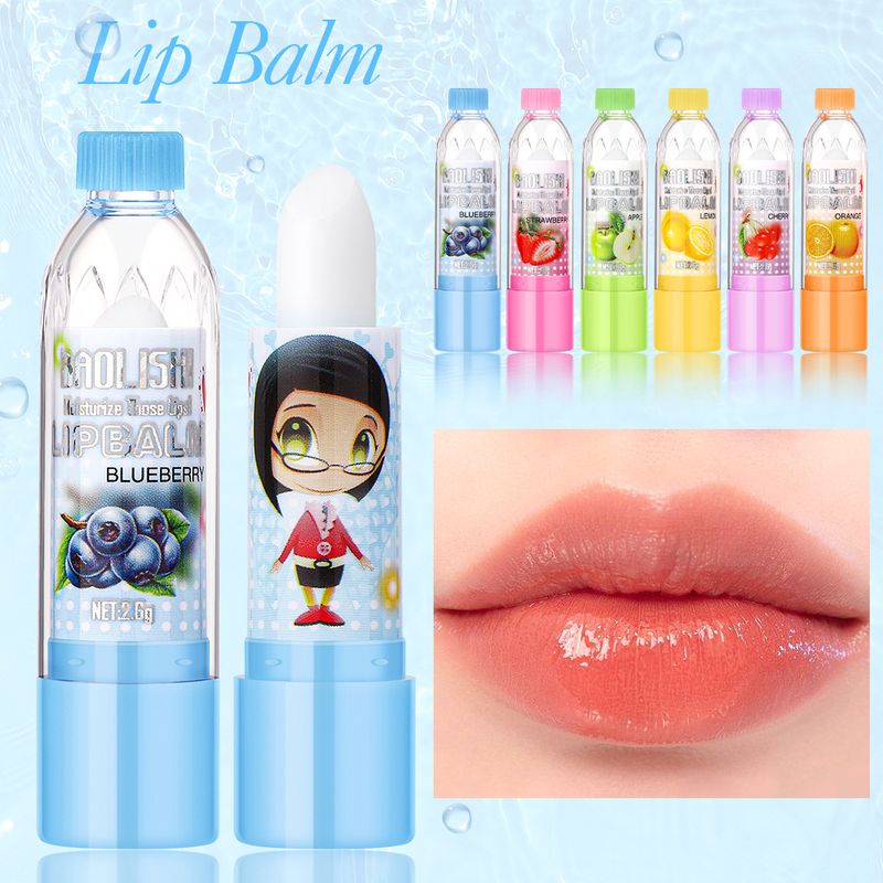 Pastoral Multicolor Plastic Lip Balm