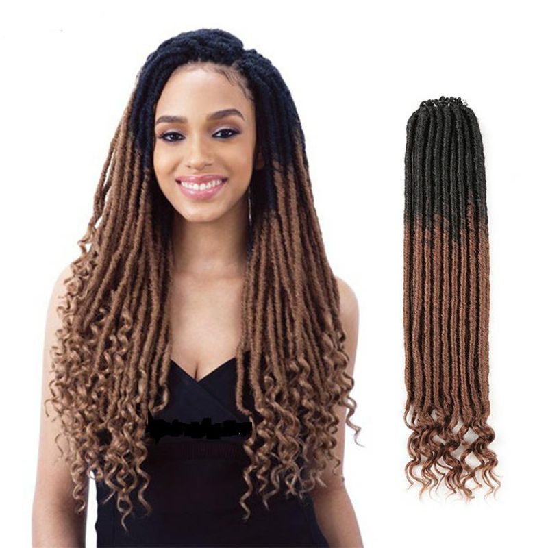 Femmes Style Africain Étape Rue Basse Température Fil Cheveux Longs Et Bouclés Perruques
