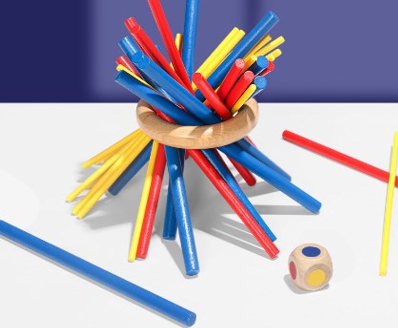 Tisch- Und Bodenspiele Kleinkind (3-6 Jahre) Einfarbig Holz Spielzeug