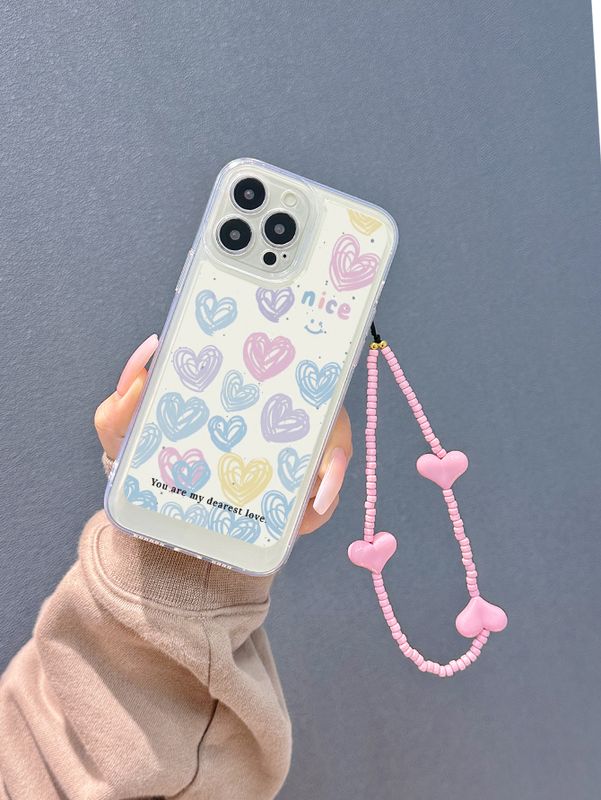 Simple Style Artistic Heart Shape Plastic   Phone Cases