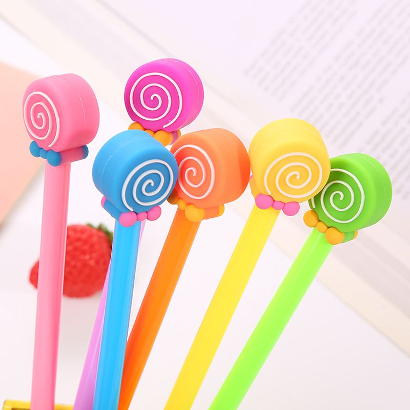 1 Piece Lollipop Class Learning Graduation Plastic Cute Gel Pen