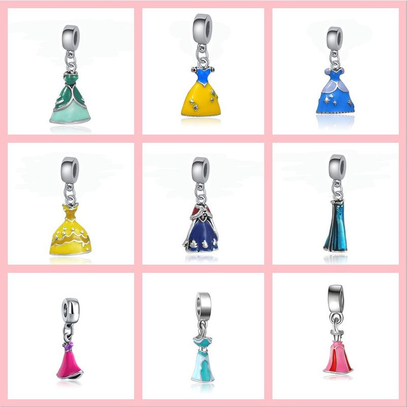 Princess Cartoon Style Cartoon Alloy Enamel Plating Jewelry Accessories